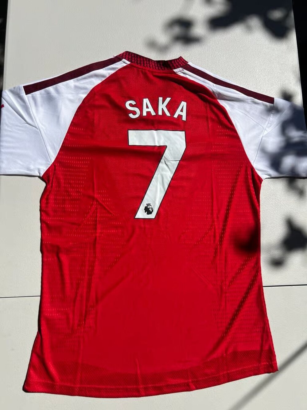 Bukayo Saka 2026 27 Home Red Soccer Jersey